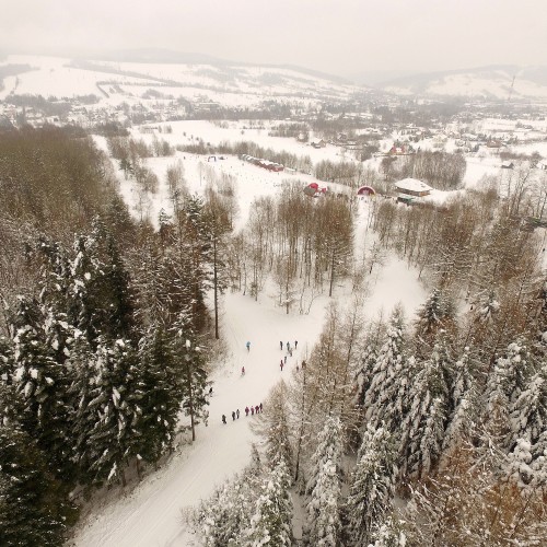 XXXI Bieszczadzki Bieg Lotników- dzień II (dron)